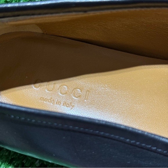GUCCI Jordaan Leather Bit Loafers - Picture 6 of 14